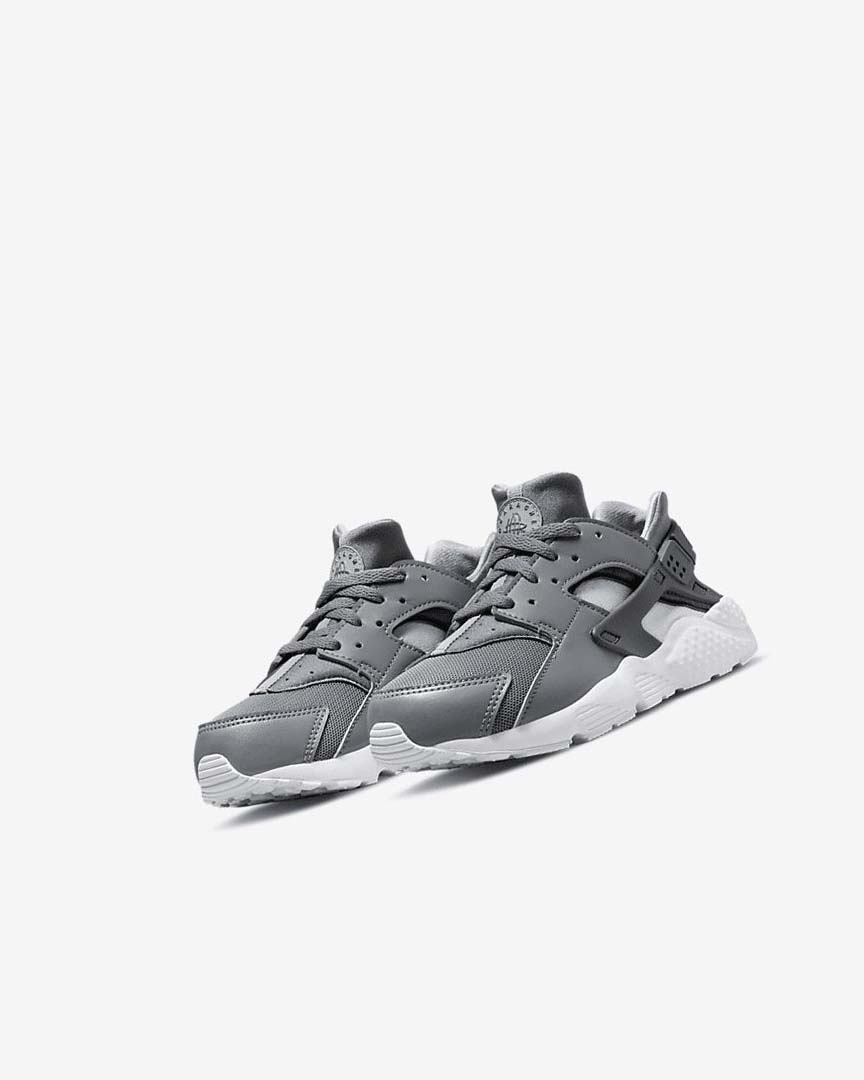 Nike Huarache Run Sko Gutt Grå Grå Hvite Grå | NO5282