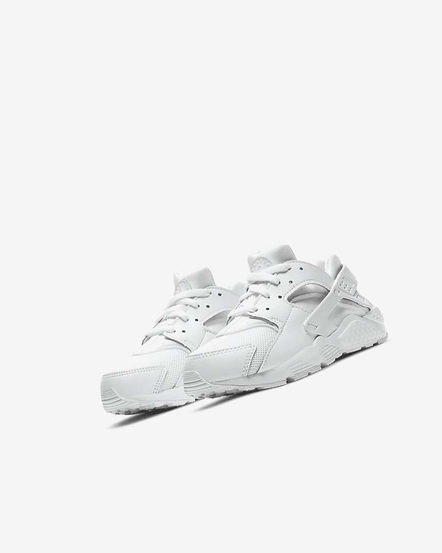 Nike Huarache Run Sko Gutt Hvite Platina Hvite | NO5035