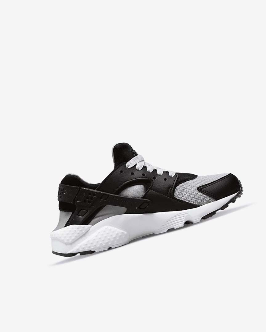 Nike Huarache Run Sko Gutt Svarte Grå Hvite Rød | NO5401