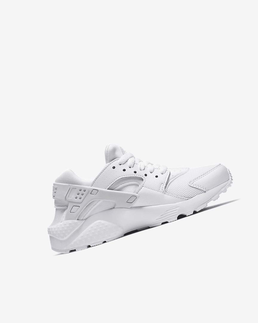 Nike Huarache Run Sko Jente Hvite Platina Hvite | NO2775