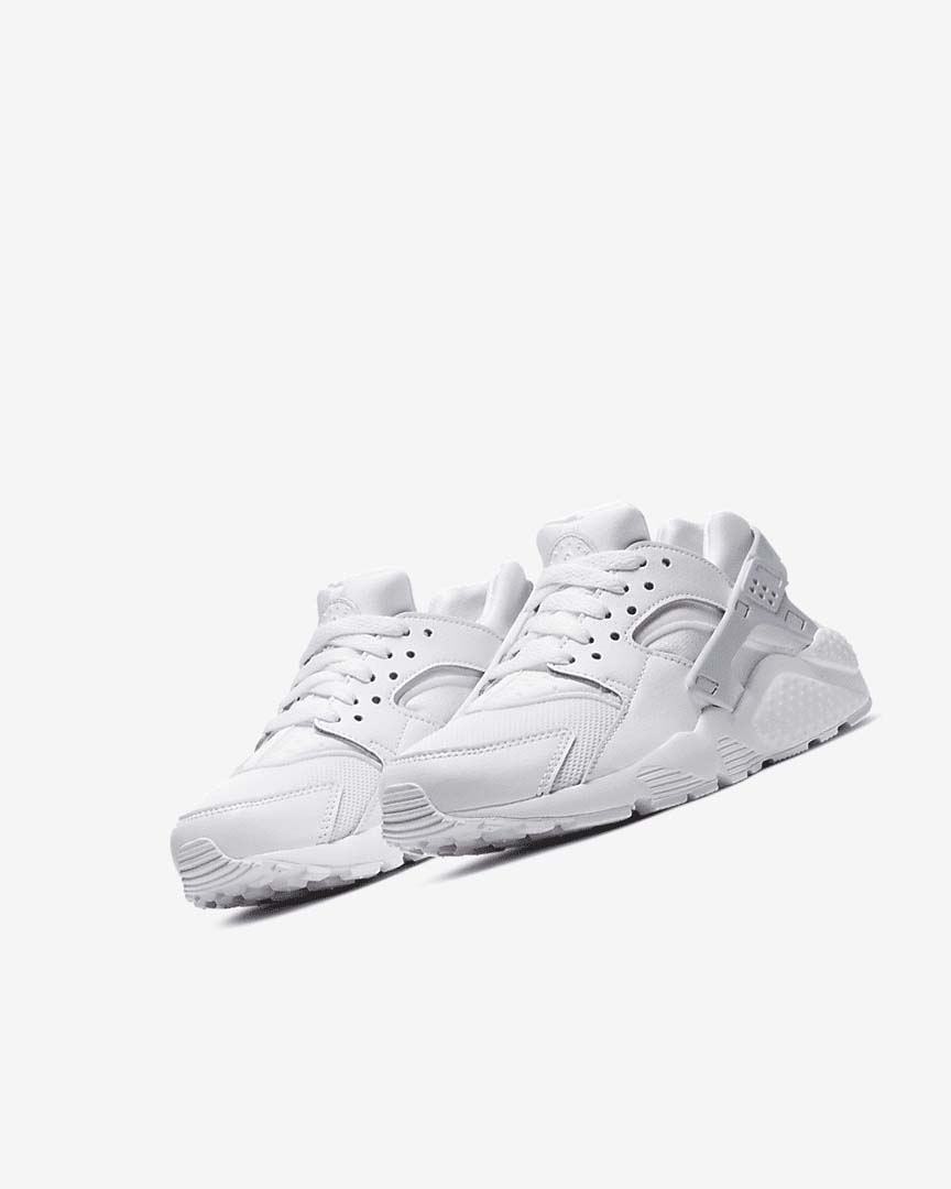 Nike Huarache Run Sko Jente Hvite Platina Hvite | NO2775