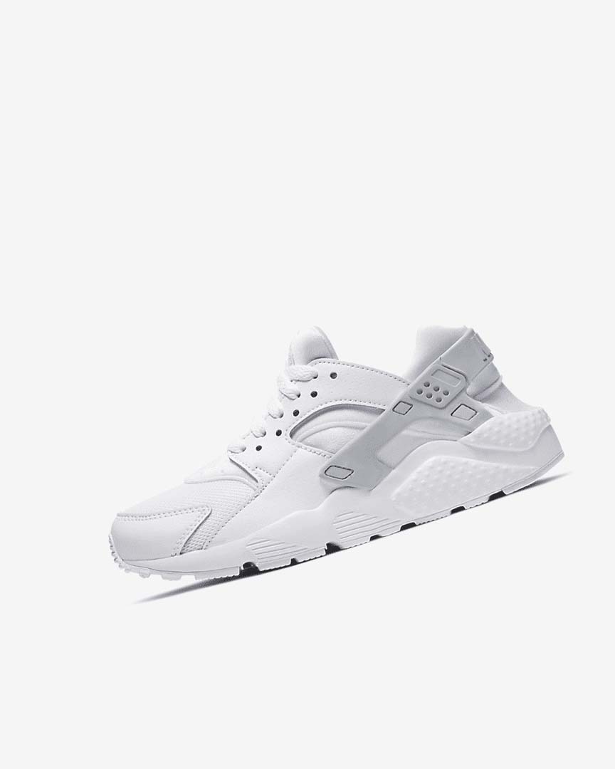 Nike Huarache Run Sko Jente Hvite Platina Hvite | NO2775