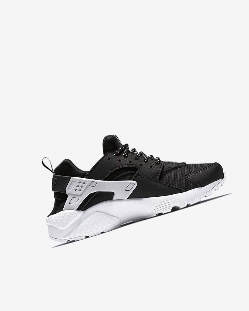 Nike Huarache SE Sko Jente Svarte Hvite Svarte | NO5040