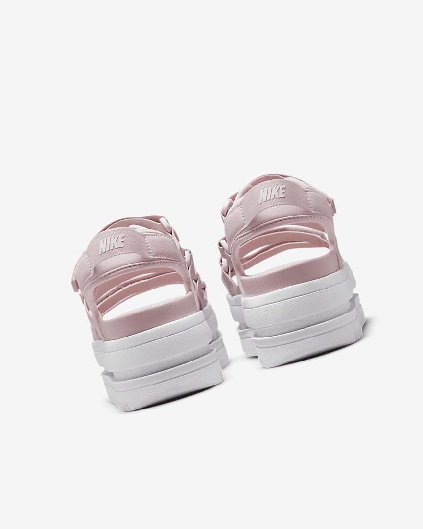 Nike Icon Classic Sandaler Dame Rosa Rosa Hvite | NO5337