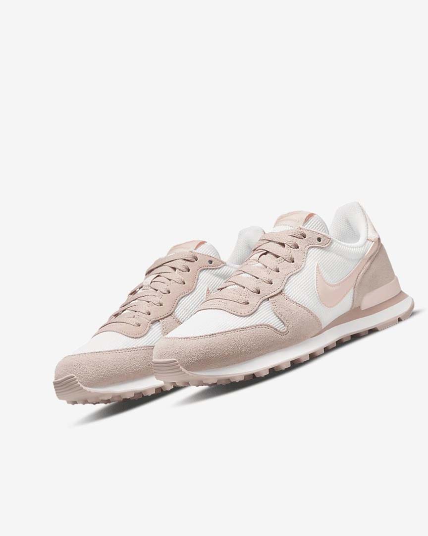 Nike Internationalist Joggesko Dame Hvite Khaki Grå Lyse | NO4931