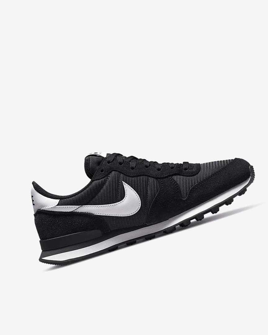 Nike Internationalist Joggesko Dame Svarte Mørke Grå Hvite | NO4843