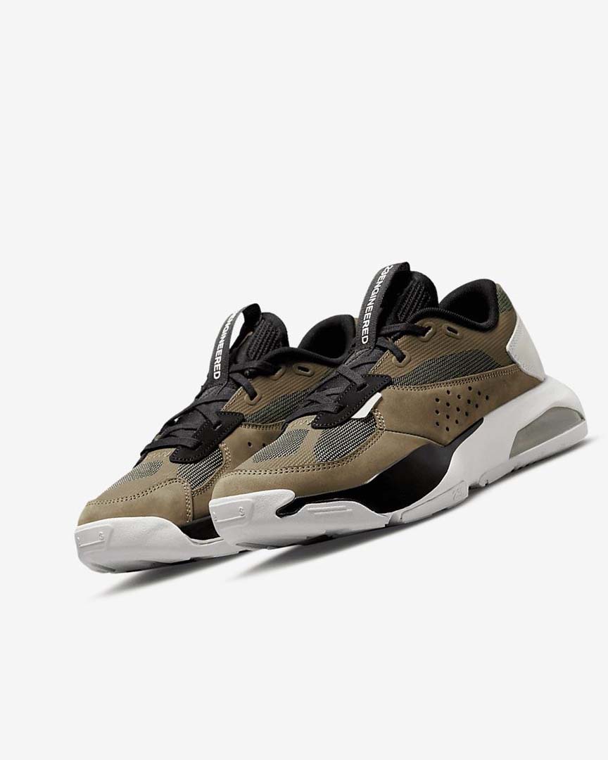 Nike Jordan Air 200E Joggesko Dame Olivengrønne Hvite Brune Rød | NO2789