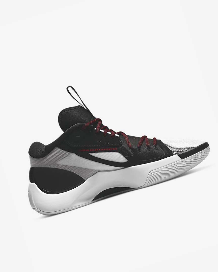 Nike Jordan Zoom Separate Basketsko Herre Svarte Hvite Blå Grå Rød | NO3102