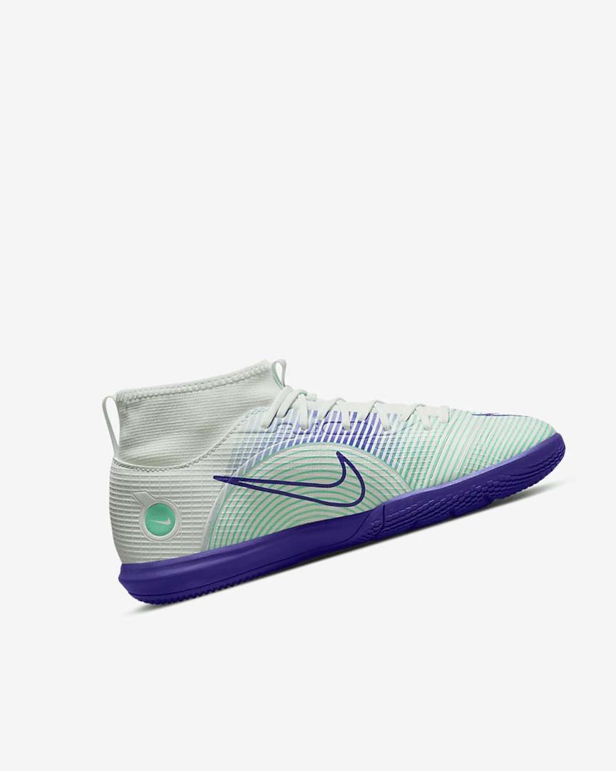 Nike Jr. Mercurial Dream Speed Superfly 8 Academy IC Fotballsko Gutt Grønn Lilla Grønn | NO3103