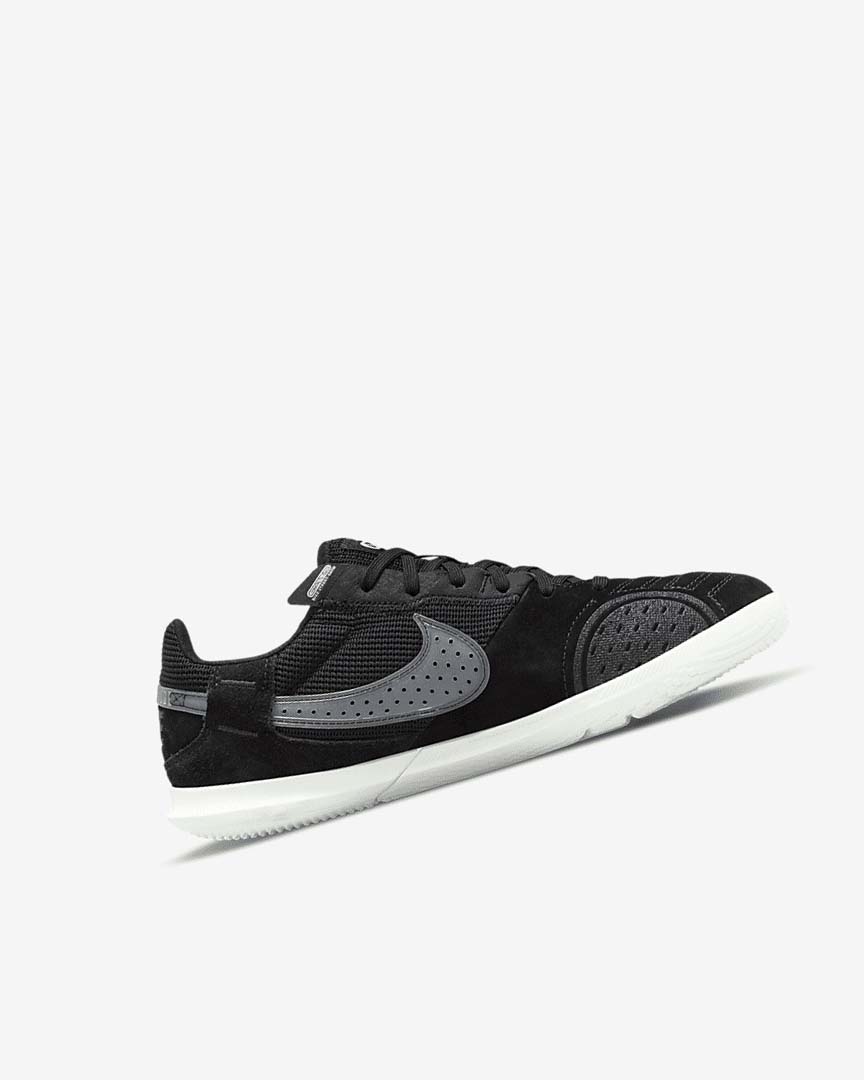 Nike Jr. Streetgato Fotballsko Jente Svarte Hvite | NO2689