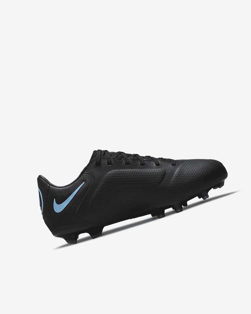 Nike Jr. Tiempo Legend 9 Pro FG Fotballsko Gutt Svarte Grå Svarte | NO2728