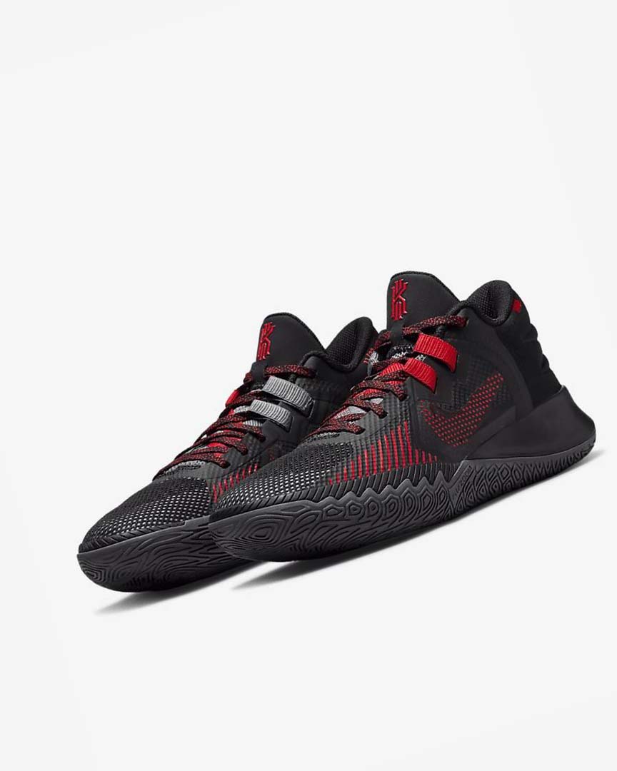 Nike Kyrie Flytrap 5 Basketsko Herre Svarte Grå Grå Rød | NO2999