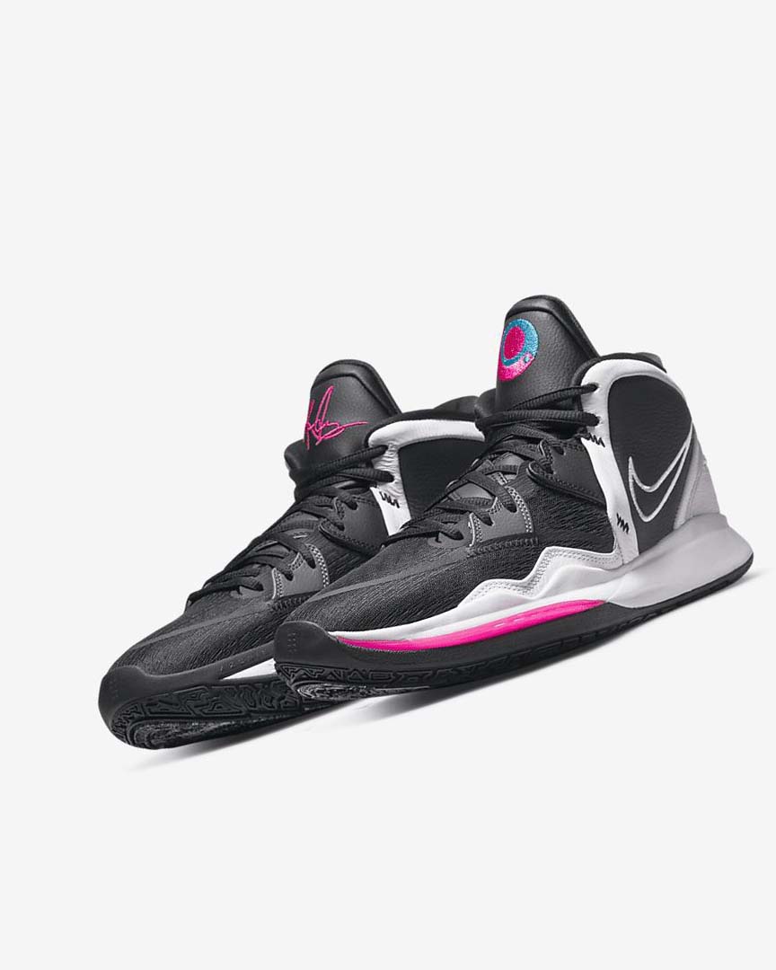 Nike Kyrie Infinity Basketsko Dame Svarte Grå Rosa Hvite | NO3236