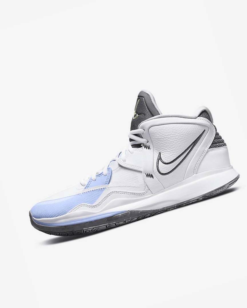 Nike Kyrie Infinity Basketsko Herre Hvite Lyse Blå Blå Grå | NO4947