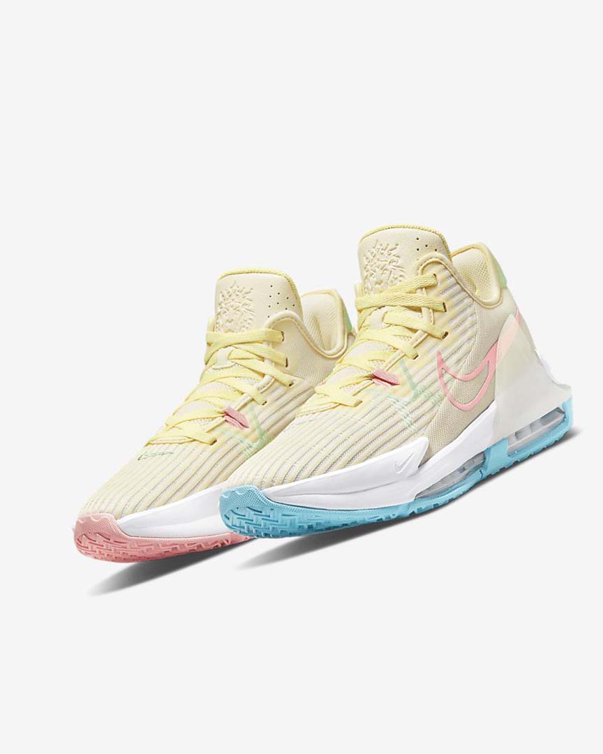 Nike LeBron Witness 6 Basketsko Dame Grønn Blå | NO4763