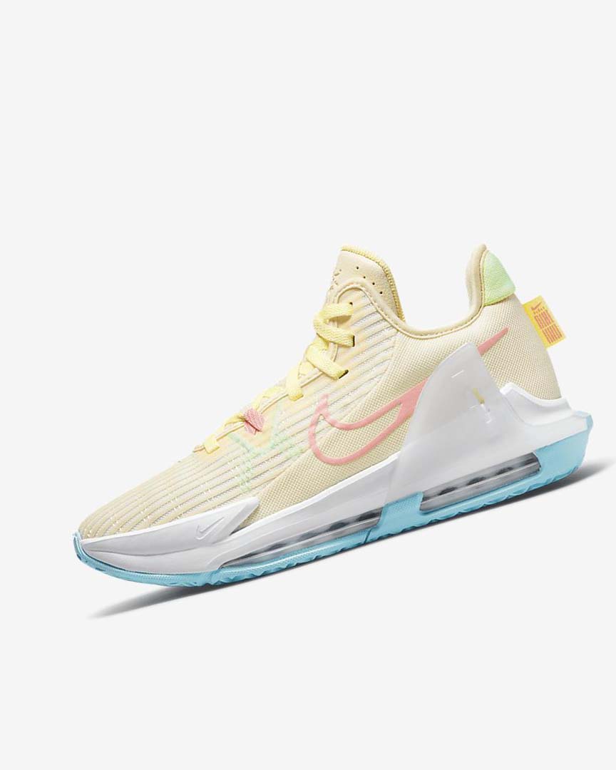 Nike LeBron Witness 6 Basketsko Dame Grønn Blå | NO4763