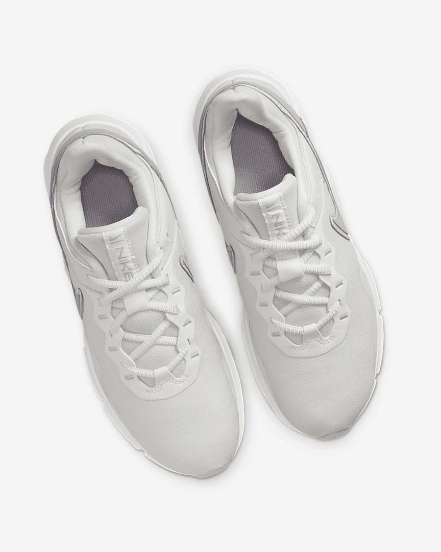 Nike Legend Essential 2 Premium Treningssko Dame Grå Hvite Metal | NO2623