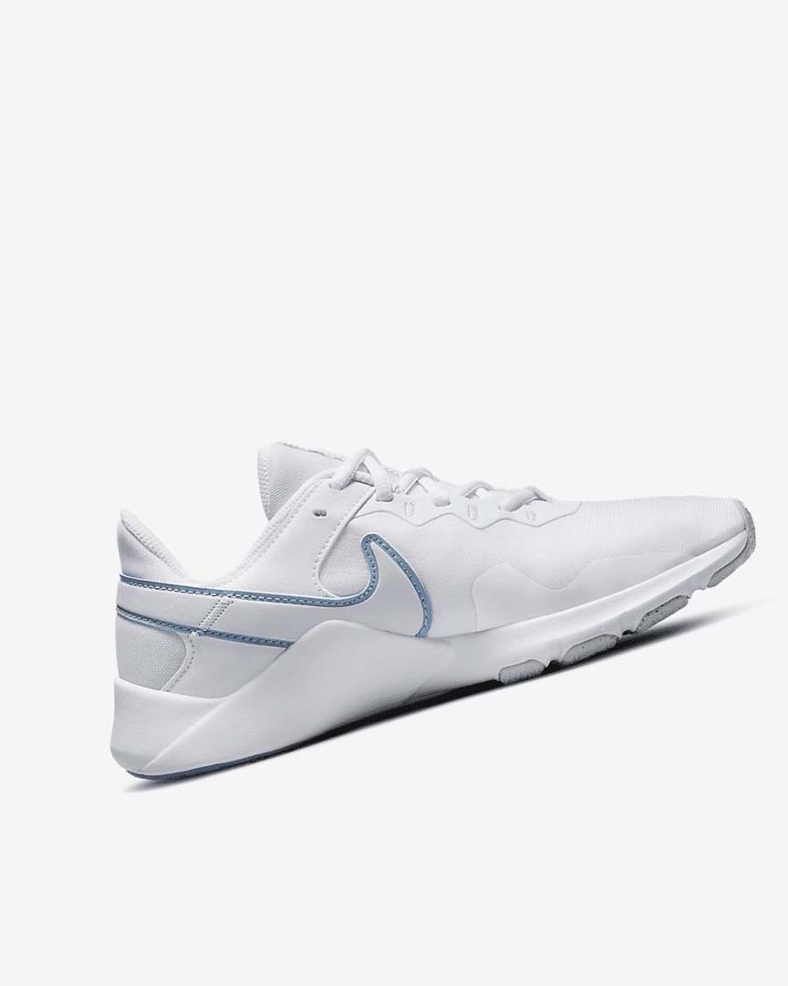 Nike Legend Essential 2 Treningssko Dame Hvite Blå | NO2346