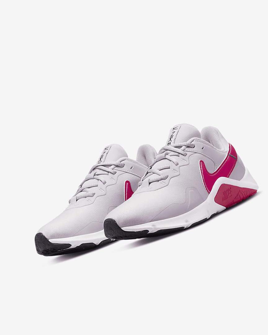 Nike Legend Essential 2 Treningssko Dame Hvite Blå Rosa | NO4621