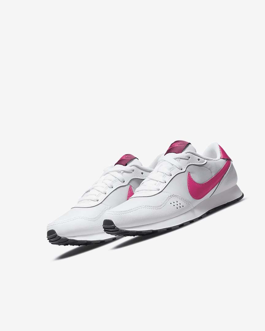 Nike MD Valiant Sko Jente Platina Mørke Grå Rosa | NO2726