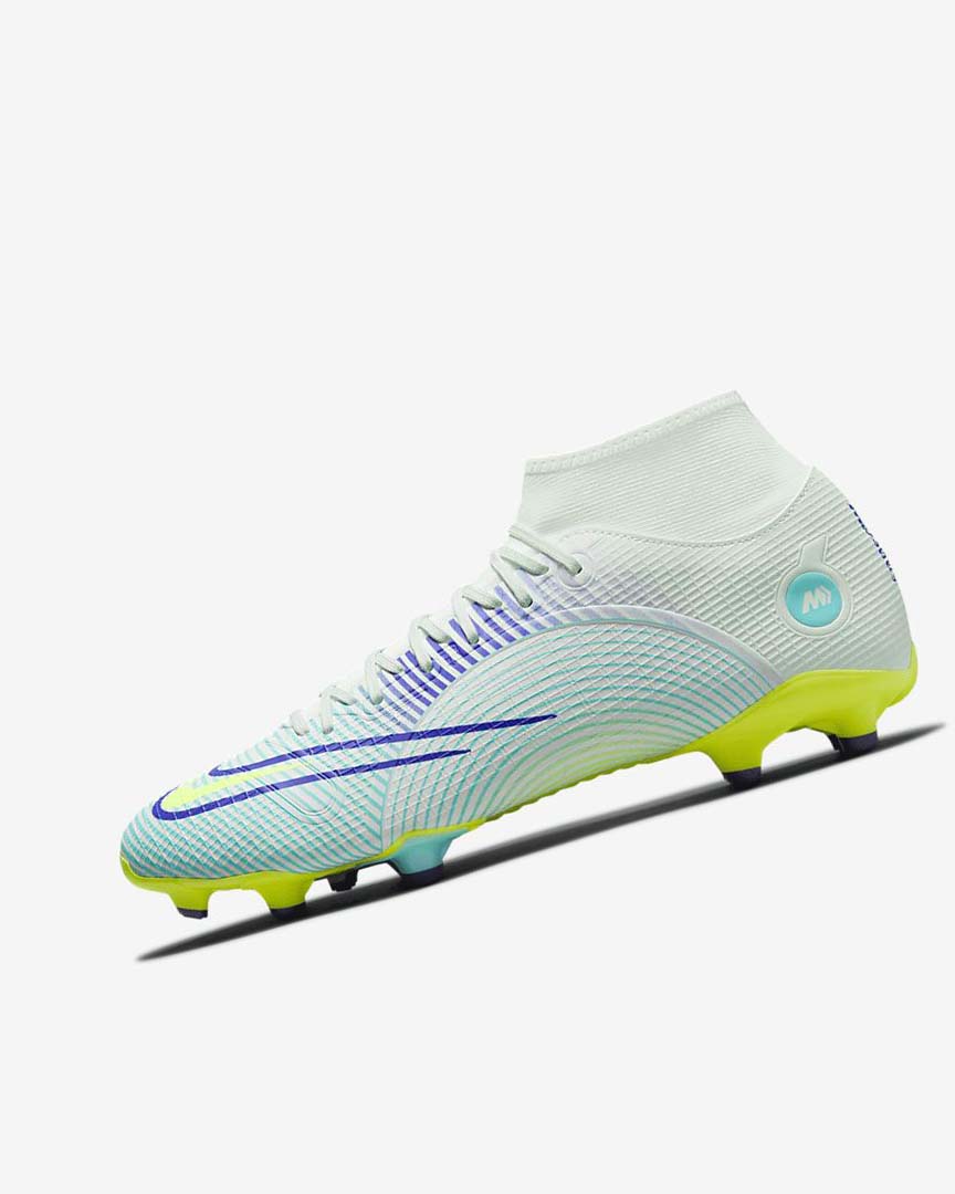 Nike Mercurial Dream Speed Superfly 8 Academy MG Fotballsko Dame Grønn Lilla Grønn | NO5089