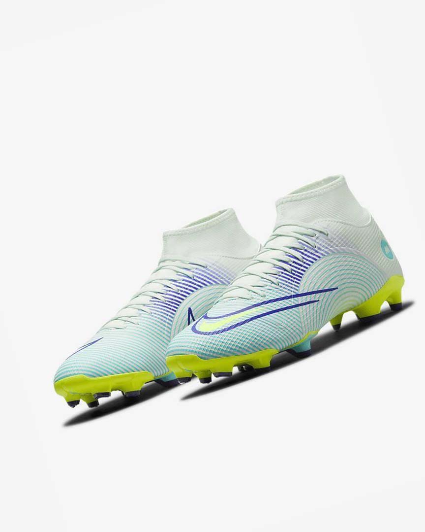 Nike Mercurial Dream Speed Superfly 8 Academy MG Fotballsko Herre Grønn Lilla Grønn | NO5187