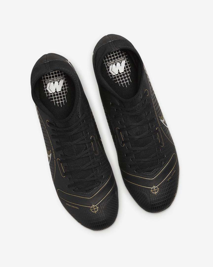 Nike Mercurial Superfly 8 Academy MG Fotballsko Dame Svarte Metal Sølv Grå Metal Gull | NO2996