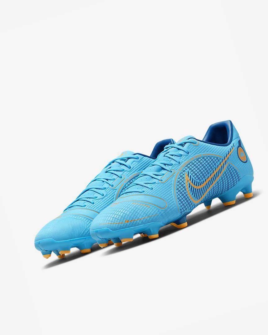 Nike Mercurial Vapor 14 Academy MG Fotballsko Herre Blå Oransje | NO2884