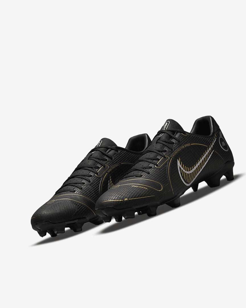 Nike Mercurial Vapor 14 Academy MG Fotballsko Dame Svarte Metal Sølv Grå Metal Gull | NO4724