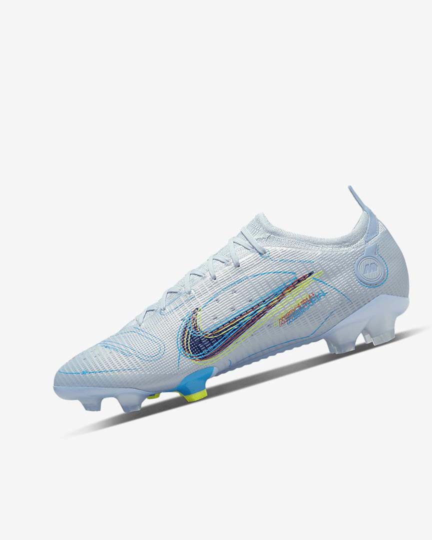 Nike Mercurial Vapor 14 Elite FG Fotballsko Dame Grå Lyse Blå Blå Blå | NO2881