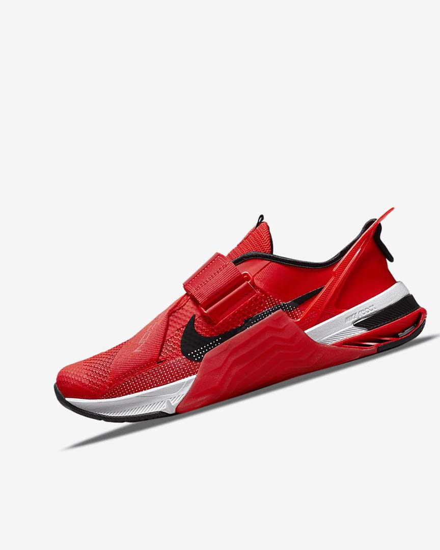 Nike Metcon 7 FlyEase Treningssko Dame Rød Hvite Svarte | NO3027