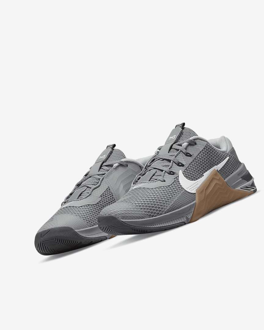 Nike Metcon 7 Treningssko Dame Grå Brune Mørke Grå Hvite | NO1162