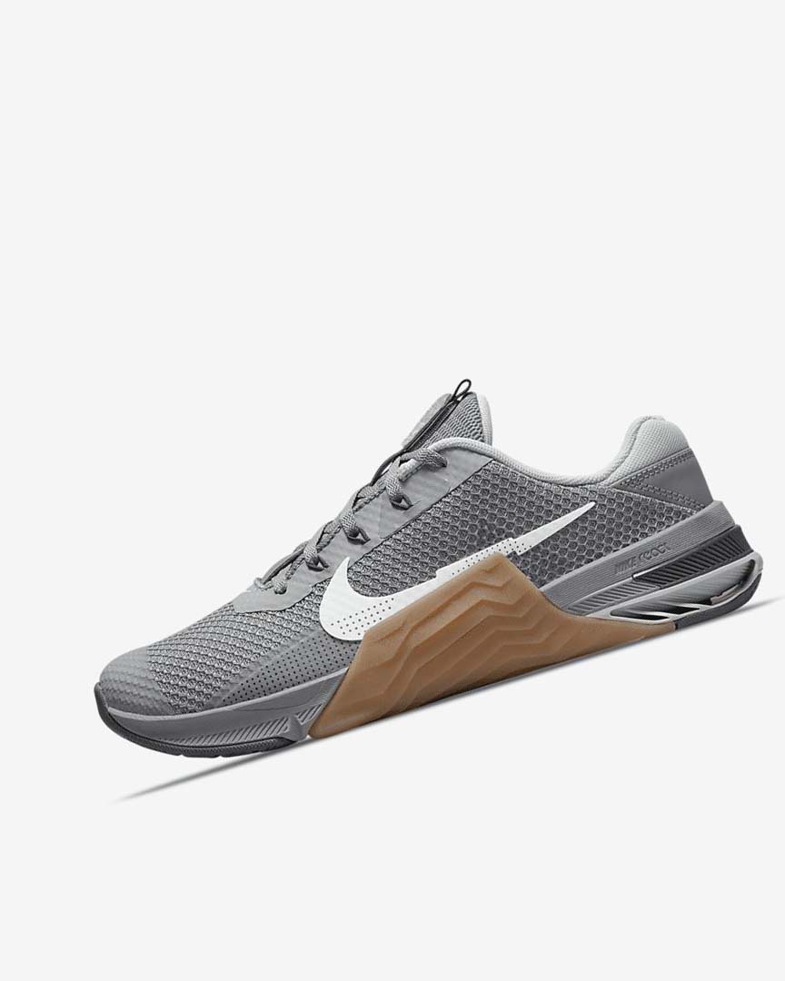 Nike Metcon 7 Treningssko Dame Grå Brune Mørke Grå Hvite | NO1162