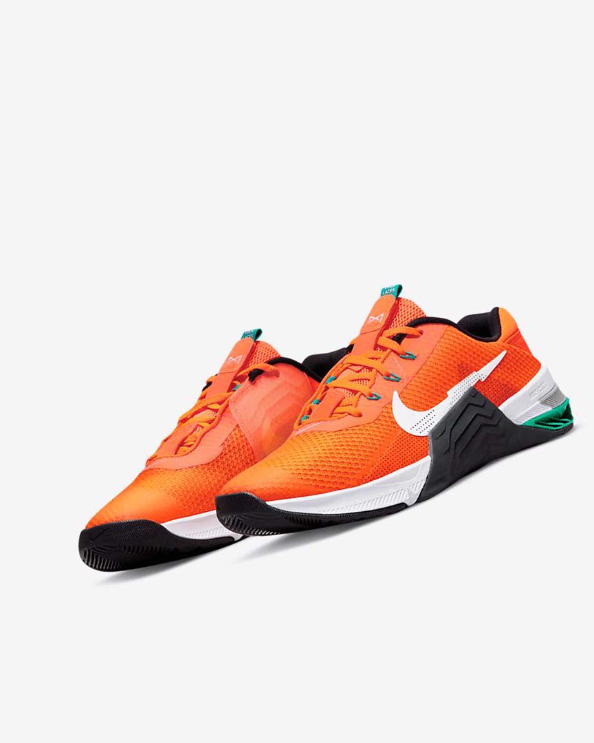 Nike Metcon 7 Treningssko Dame Oransje Mørke Grå Turkis Hvite | NO2479