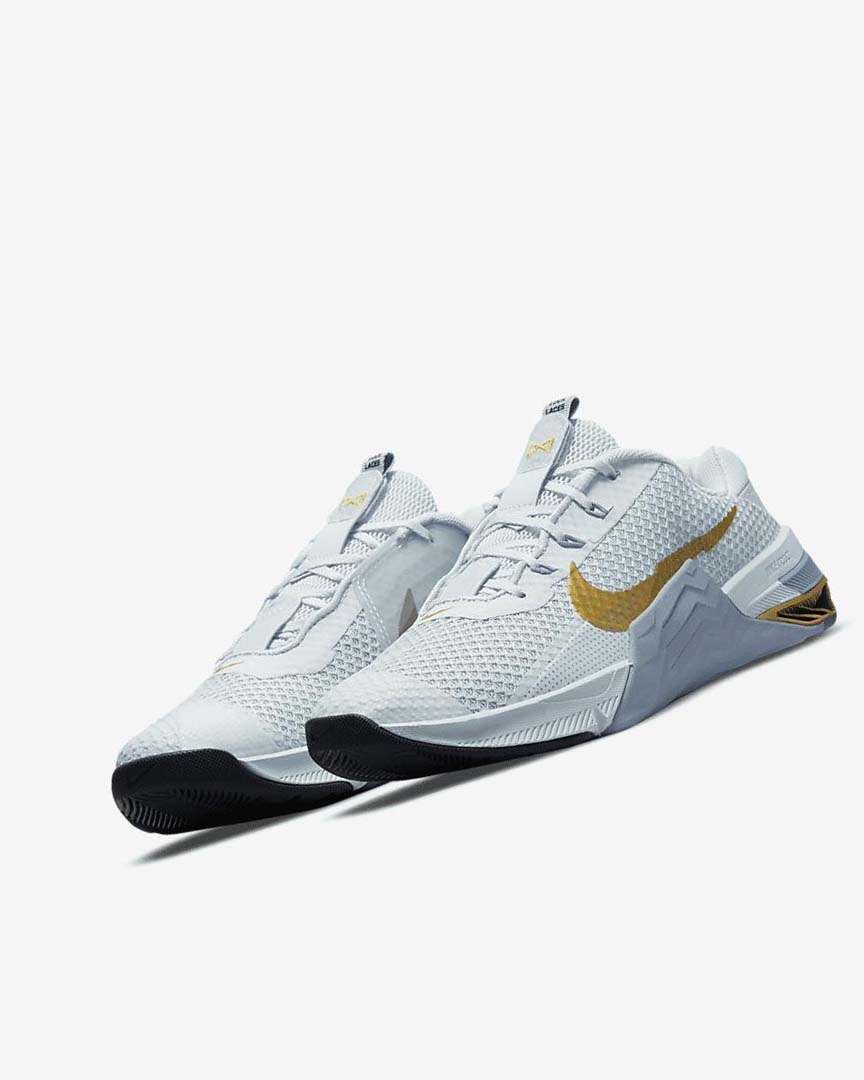 Nike Metcon 7 Treningssko Dame Platina Metal Gull | NO4696