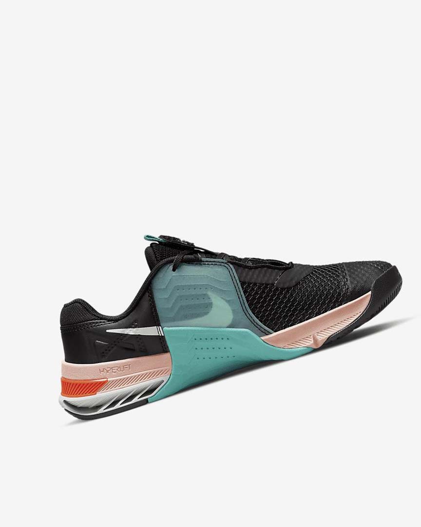 Nike Metcon 7 Treningssko Dame Svarte Turkis Oransje Grønn | NO1141