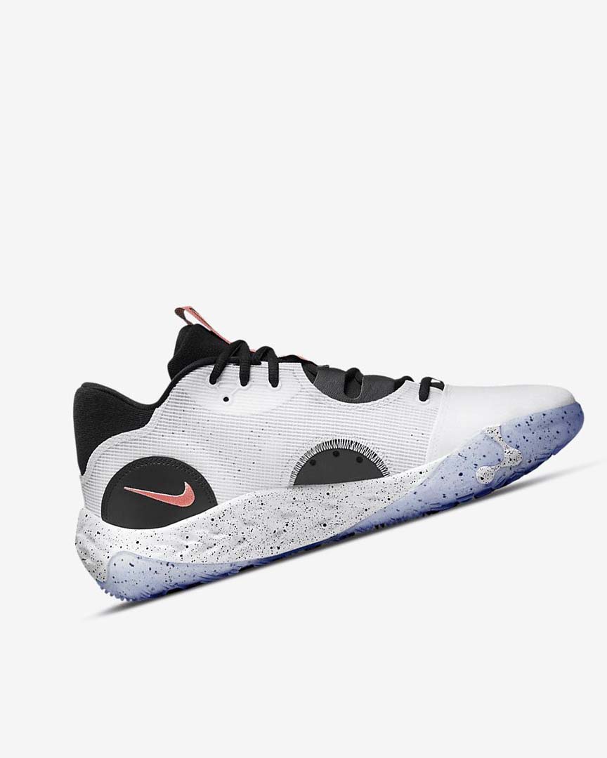 Nike PG 6 Basketsko Dame Hvite Svarte Blå Rød | NO2608