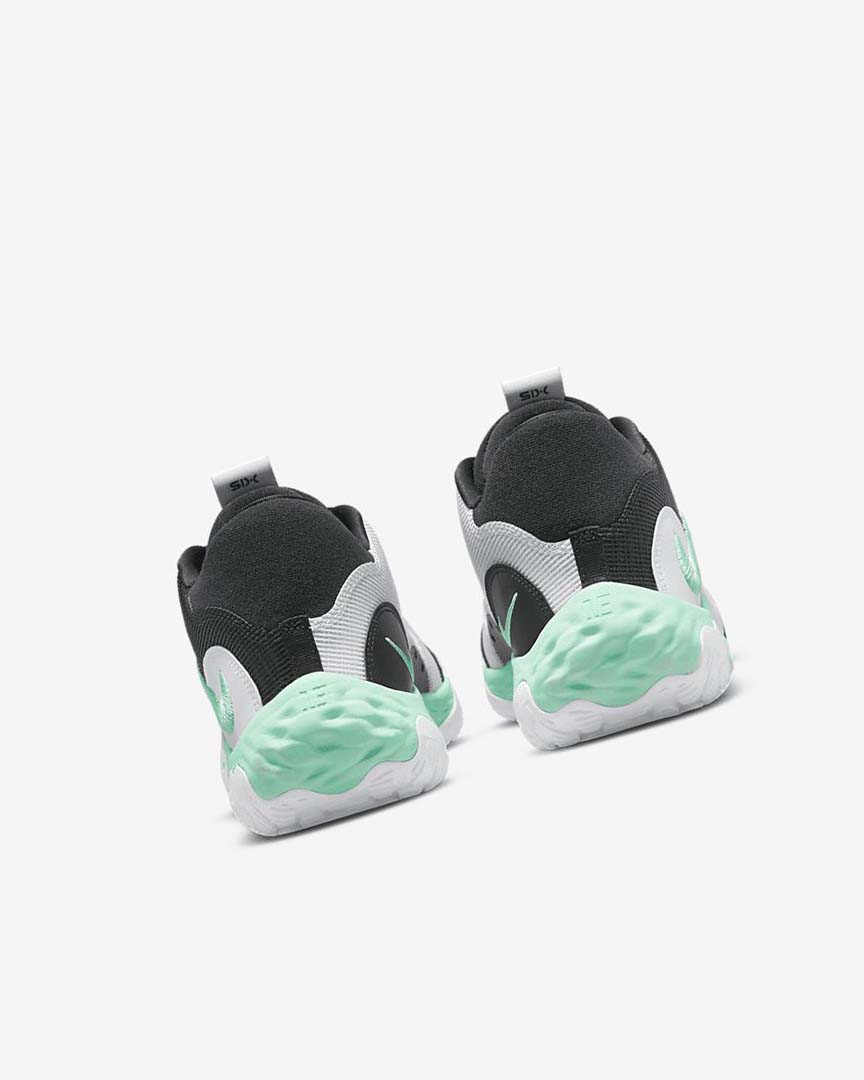 Nike PG 6 Basketsko Dame Svarte Hvite Mint | NO5107