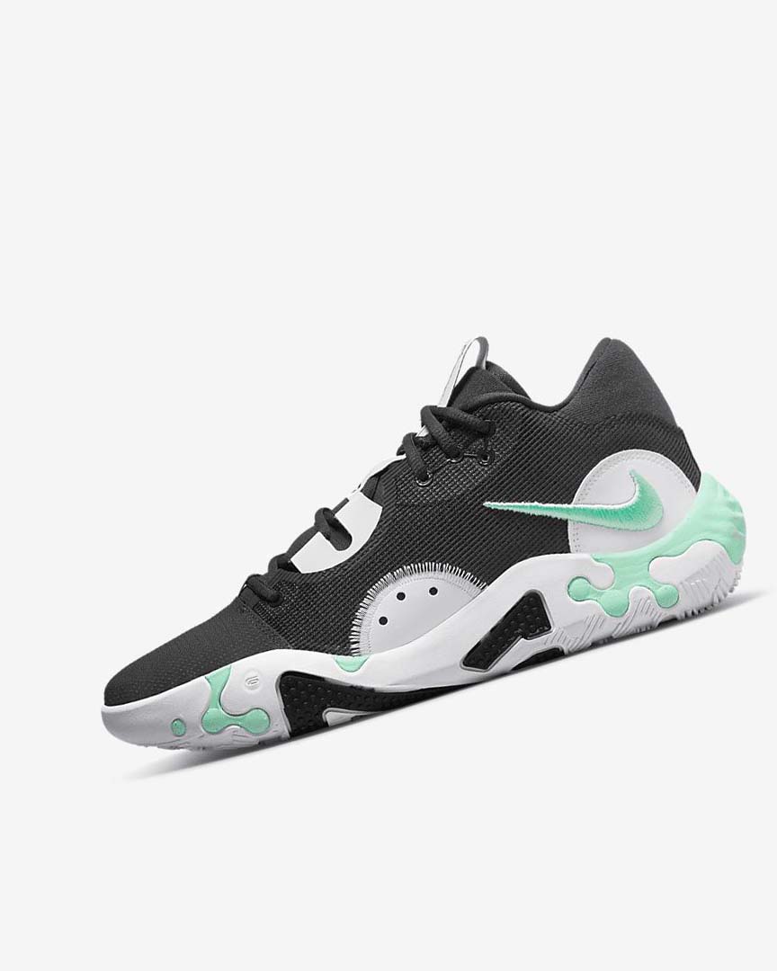 Nike PG 6 Basketsko Dame Svarte Hvite Mint | NO5107