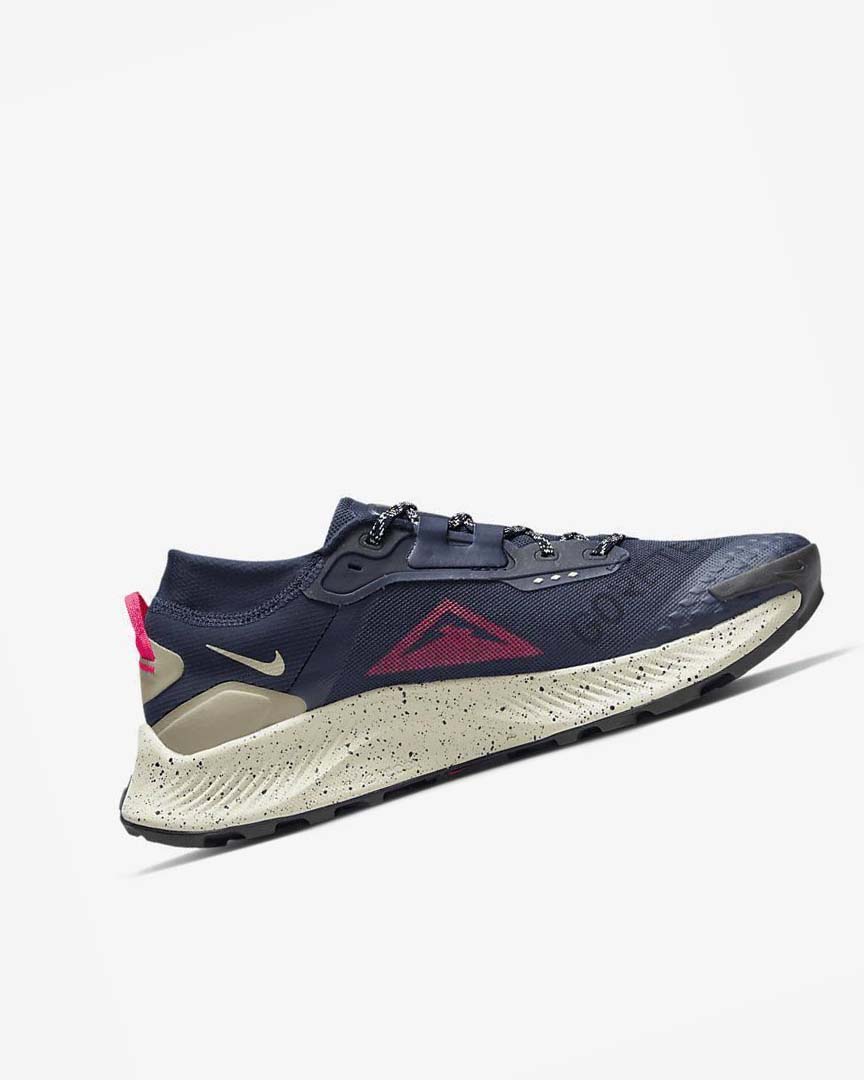 Nike Pegasus Trail 3 GORE-TEX Vanntette Trail Løpesko Herre Obsidian Olivengrønne Rød | NO5311