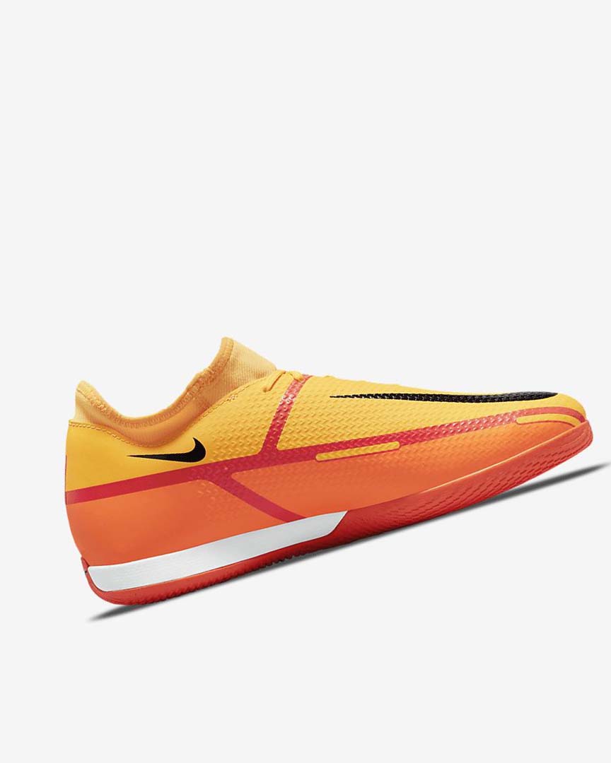 Nike Phantom GT2 Academy Dynamic Fit IC Fotballsko Dame Oransje Oransje Lyse Rød Svarte | NO5100