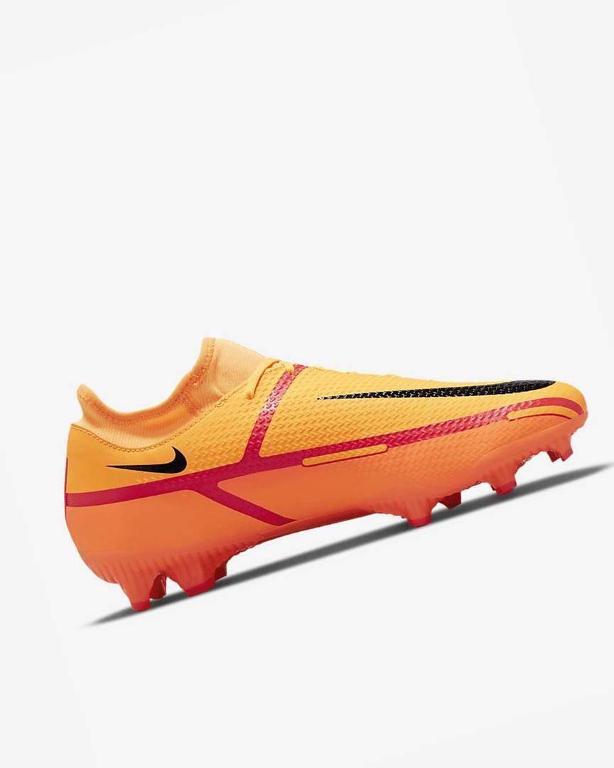 Nike Phantom GT2 Academy Dynamic Fit MG Fotballsko Herre Oransje Oransje Lyse Rød Svarte | NO4573