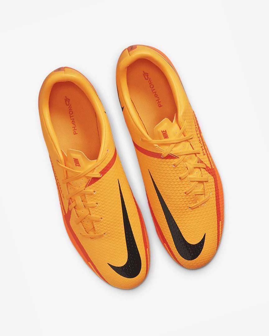 Nike Phantom GT2 Academy MG Fotballsko Herre Oransje Oransje Lyse Rød Svarte | NO5374