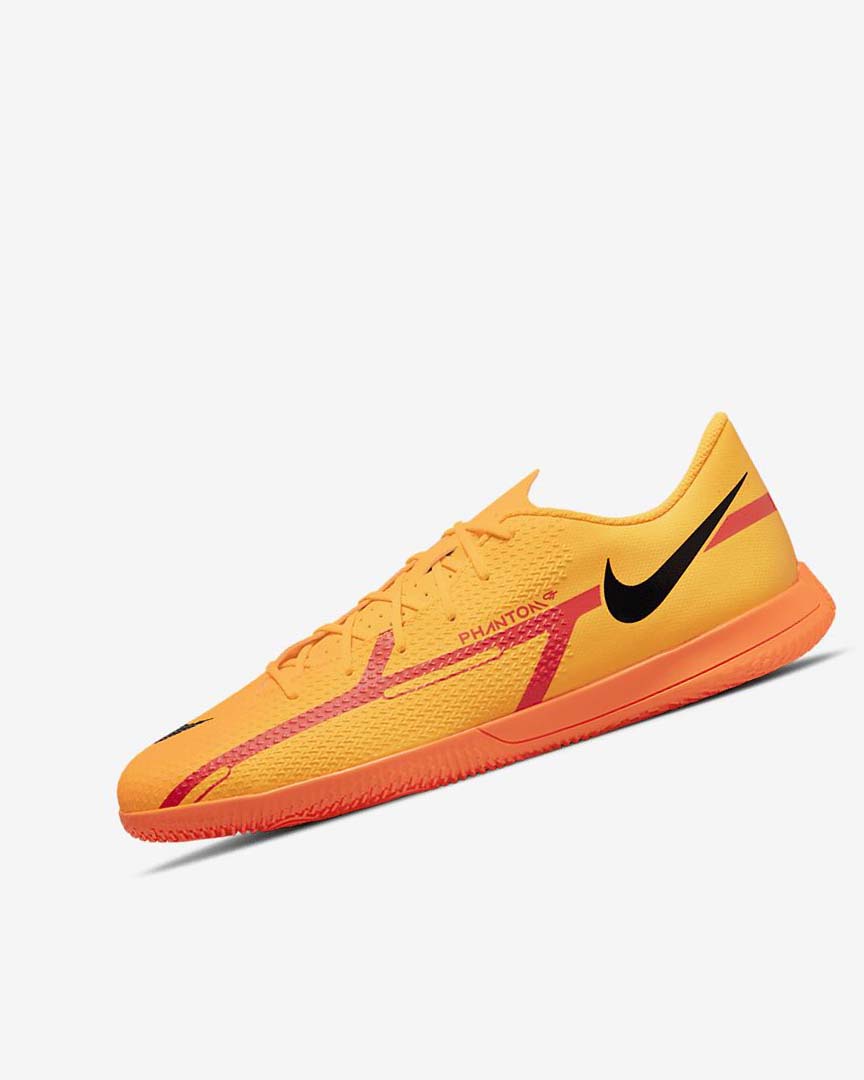 Nike Phantom GT2 Club IC Fotballsko Dame Oransje Oransje Lyse Rød Svarte | NO2629