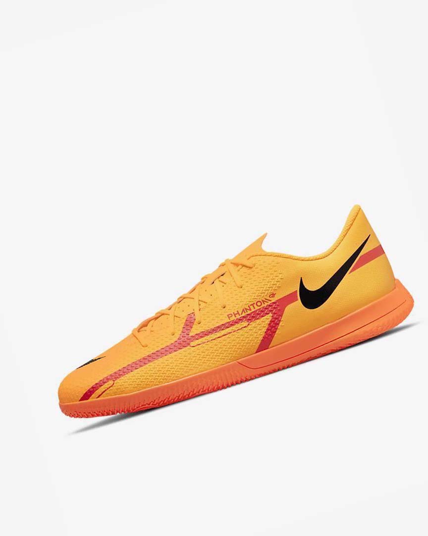 Nike Phantom GT2 Club IC Fotballsko Herre Oransje Oransje Lyse Rød Svarte | NO5407