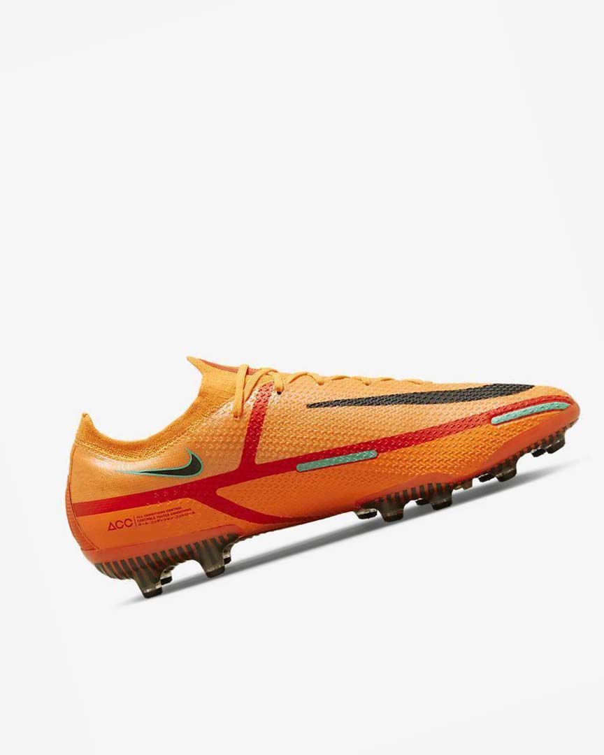 Nike Phantom GT2 Elite AG-Pro Fotballsko Herre Oransje Oransje Lyse Rød Svarte | NO2320