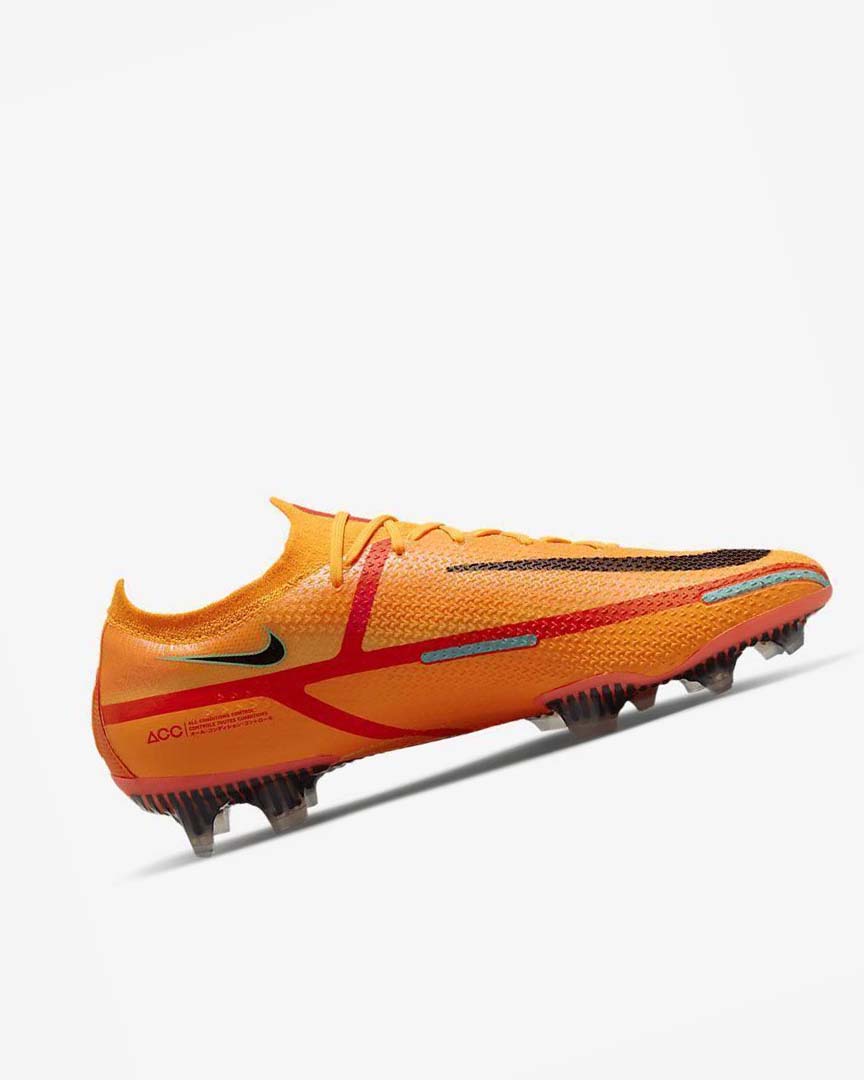 Nike Phantom GT2 Elite FG Fotballsko Herre Oransje Oransje Lyse Rød Svarte | NO2391