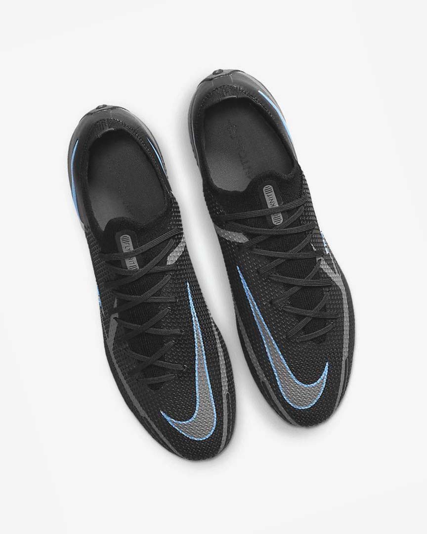 Nike Phantom GT2 Elite FG Fotballsko Herre Svarte Grå Svarte | NO5424