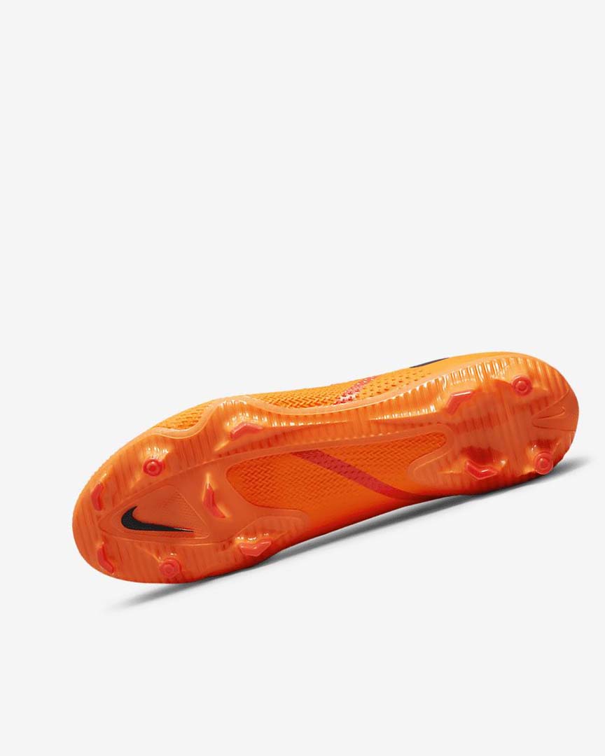 Nike Phantom GT2 Pro FG Fotballsko Dame Oransje Oransje Lyse Rød Svarte | NO1132