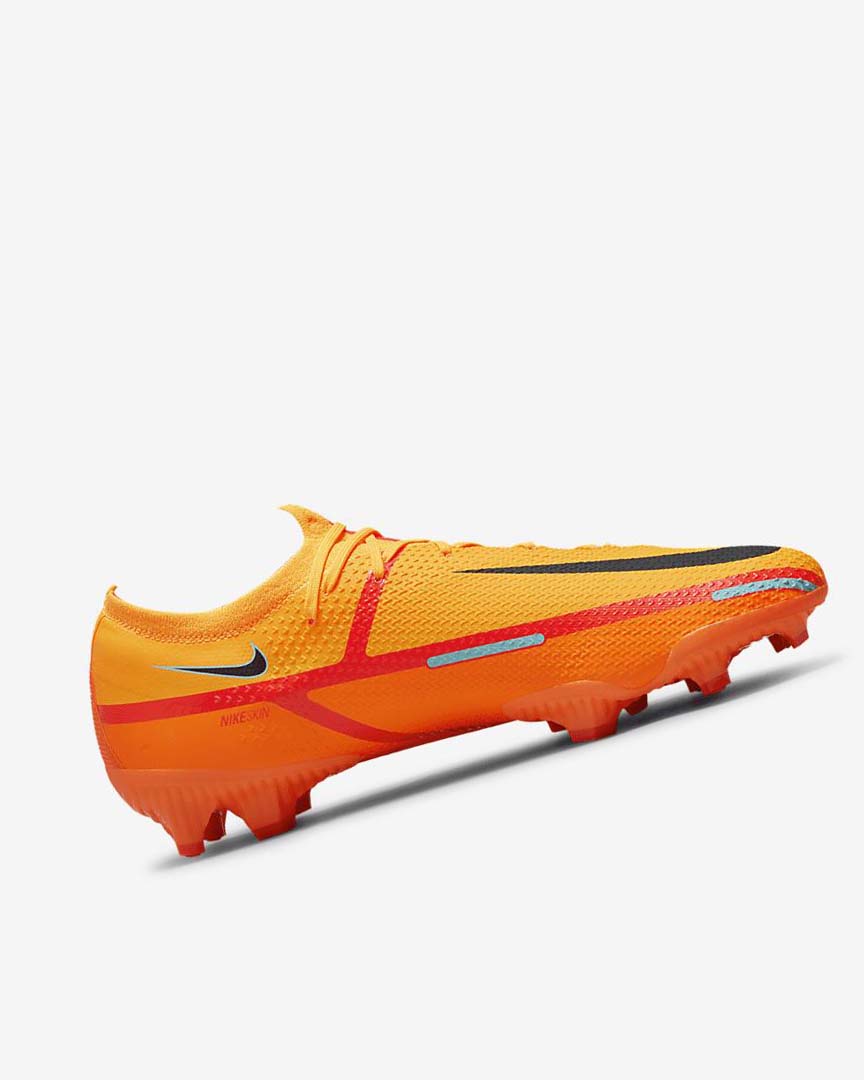 Nike Phantom GT2 Pro FG Fotballsko Dame Oransje Oransje Lyse Rød Svarte | NO1132